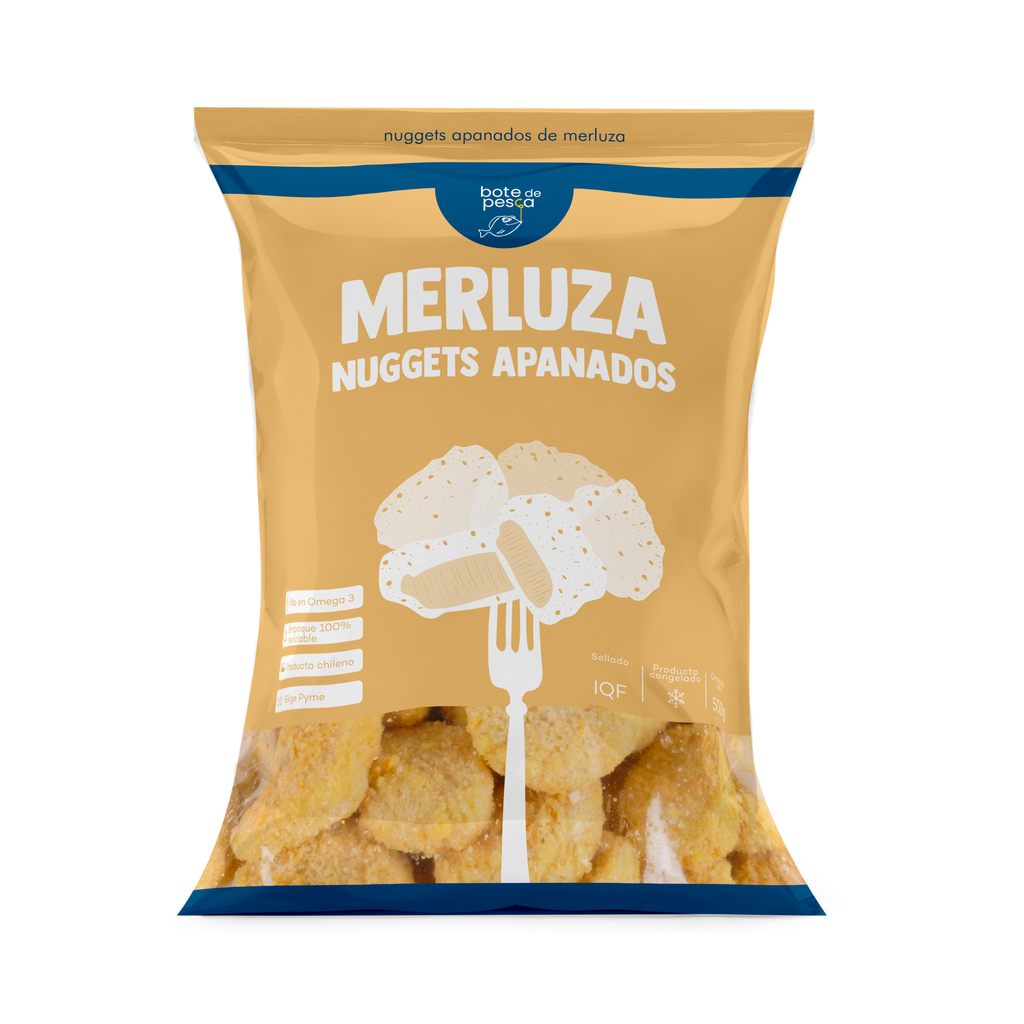 Merluza Nugget Apanado 500g