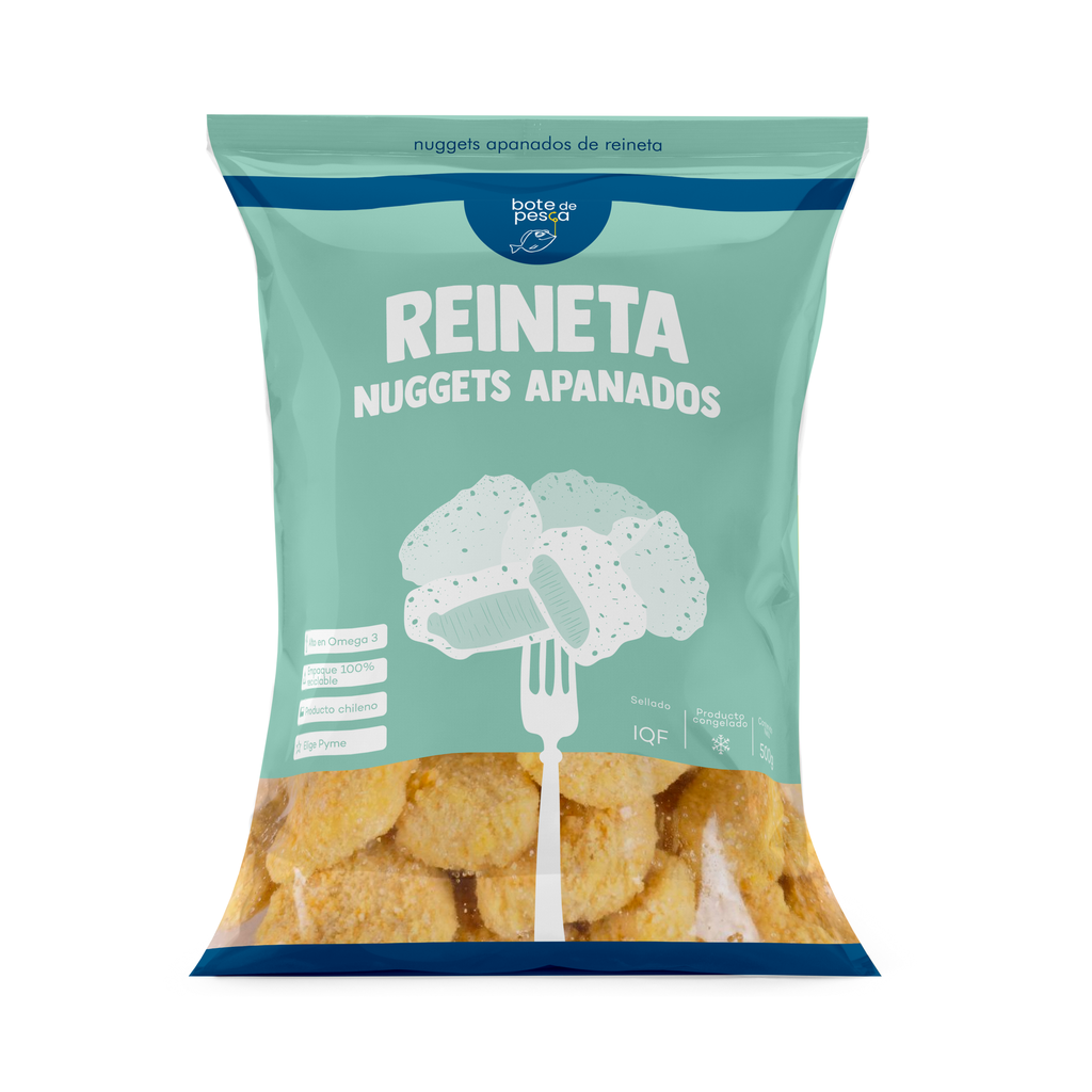 Reineta Nugget Apanado 500gr