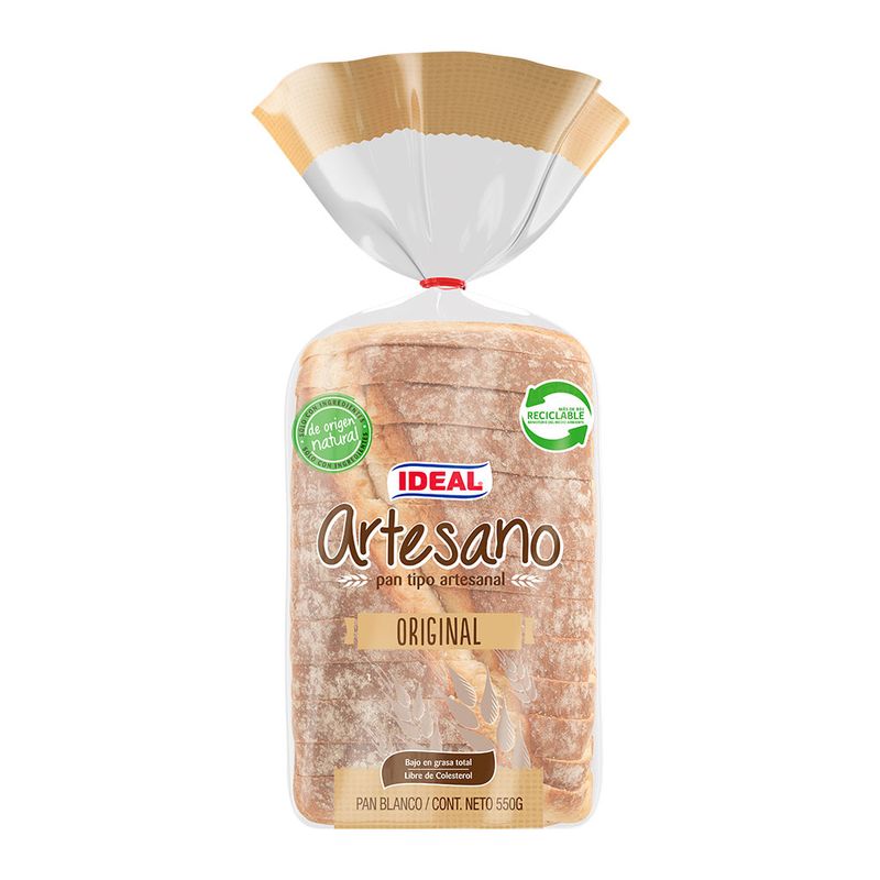 Pan Blanco Artesano 550 g