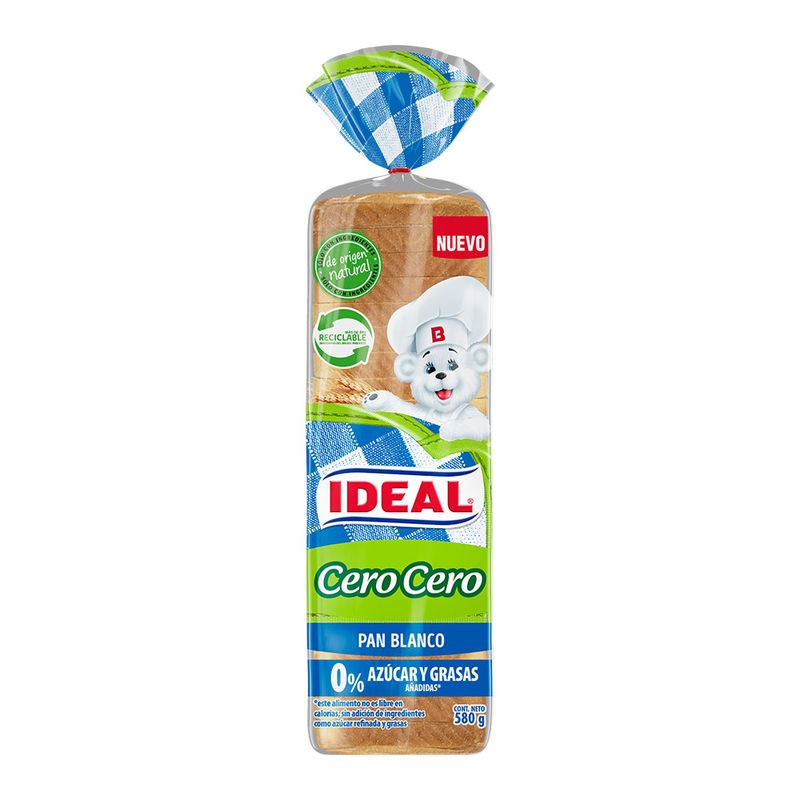 Plan Blanco Ideal Cero Cero 580g
