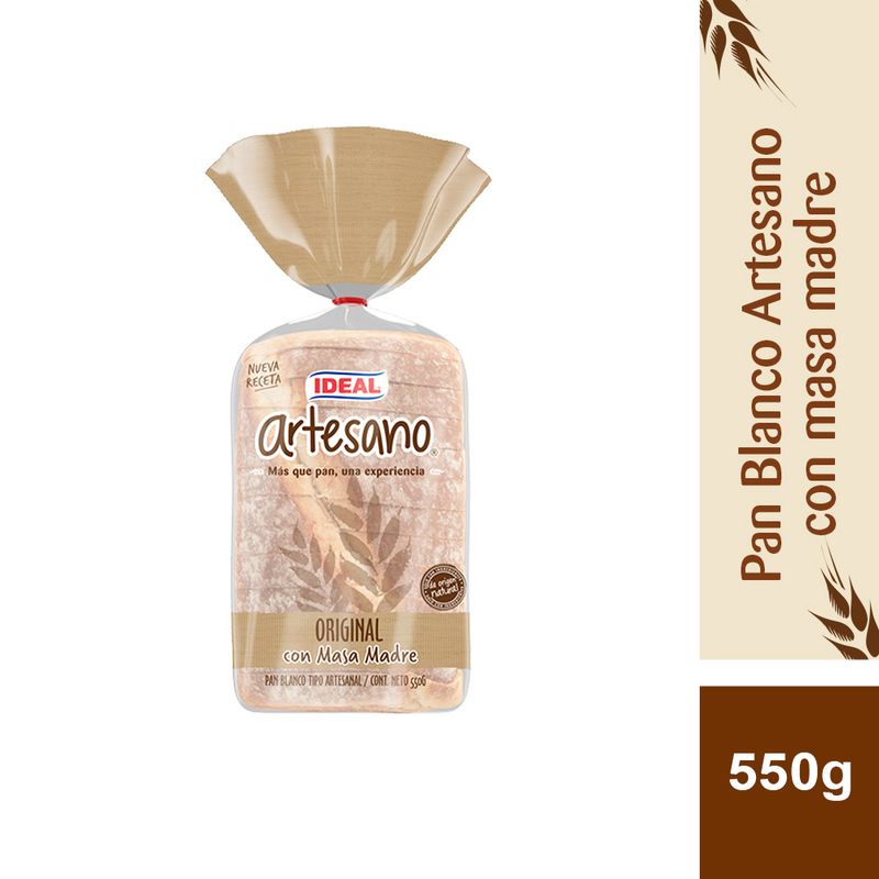 Pan Blanco Artesano 550 g