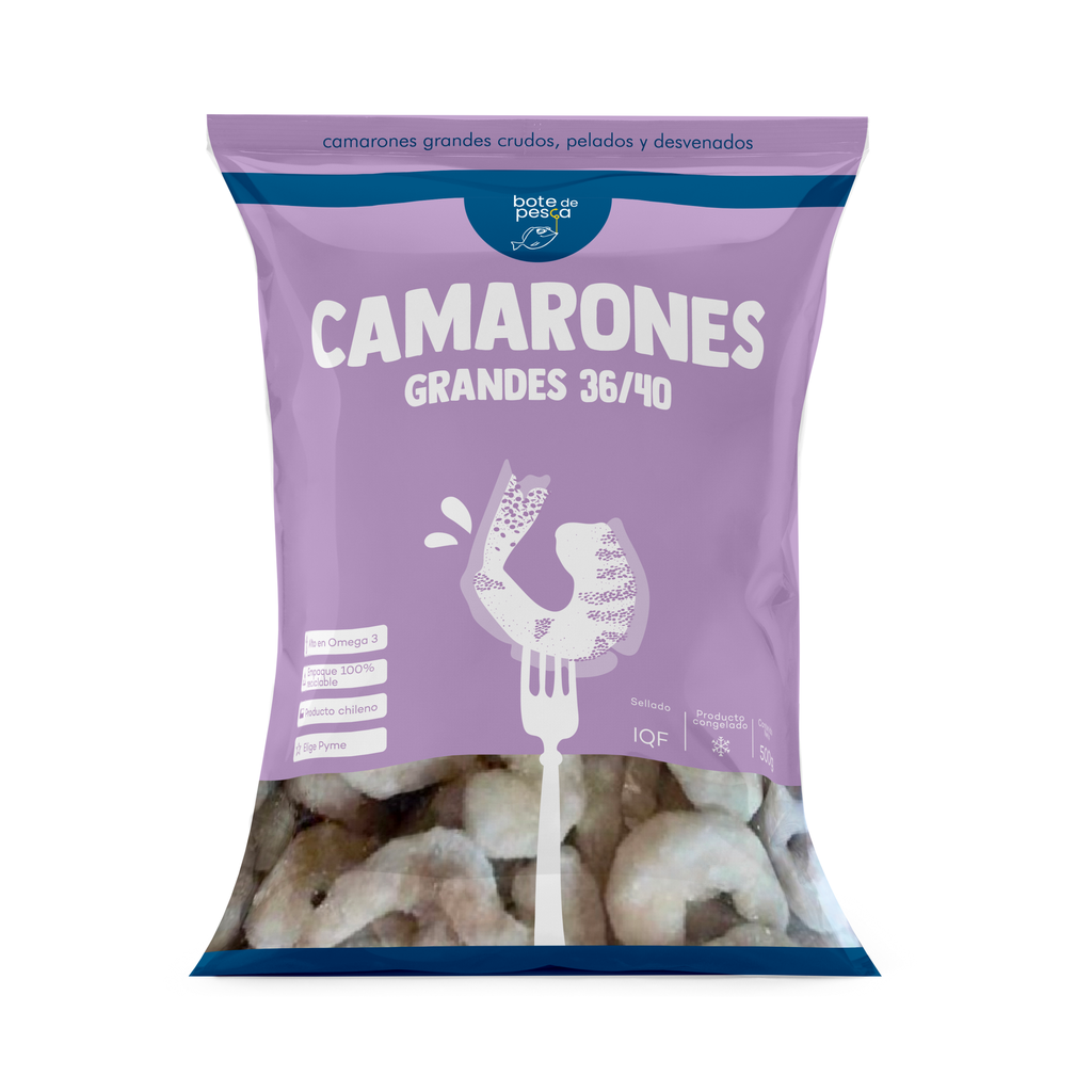 Camarón 36/40 500gr