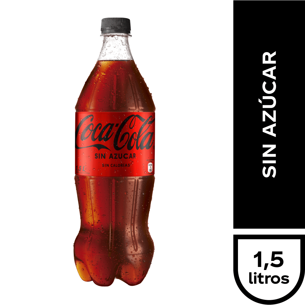 Coca Cola Sin Azucar 1,5 Lts