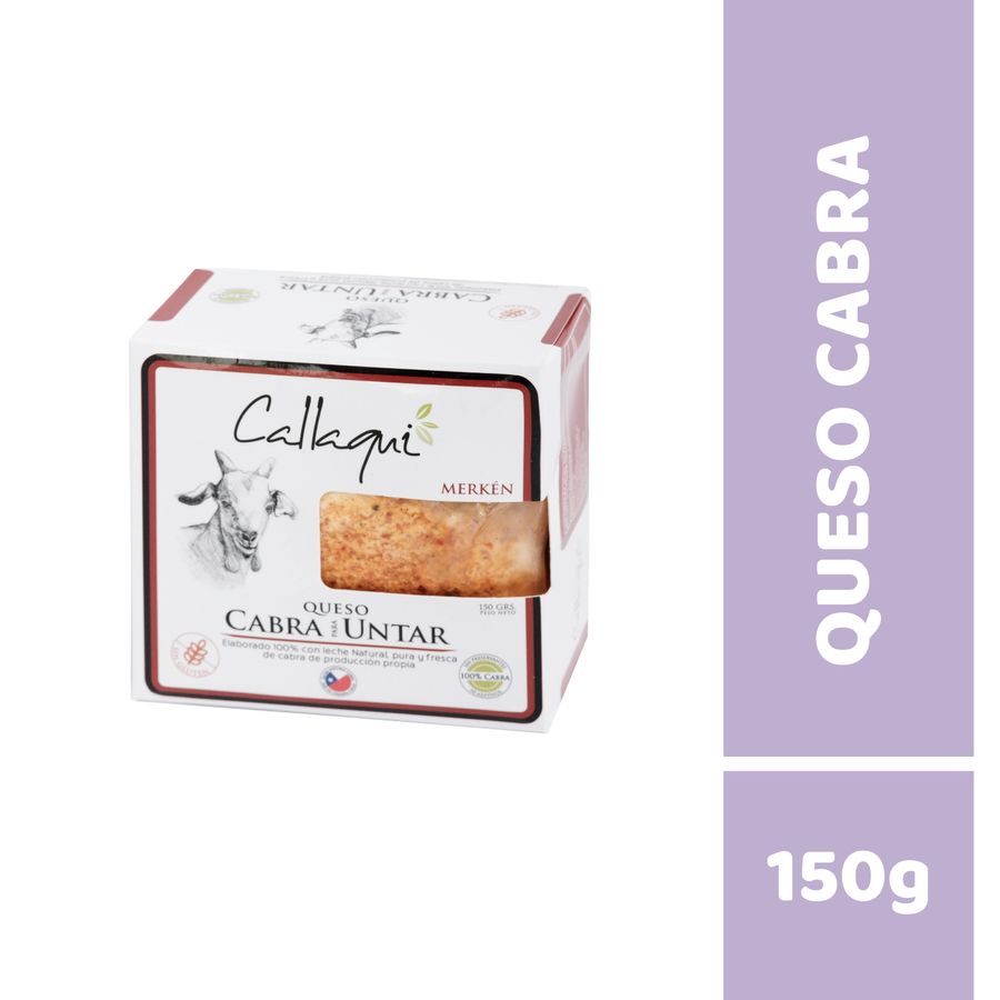 Queso Cabra para Untar Merkén Callaqui