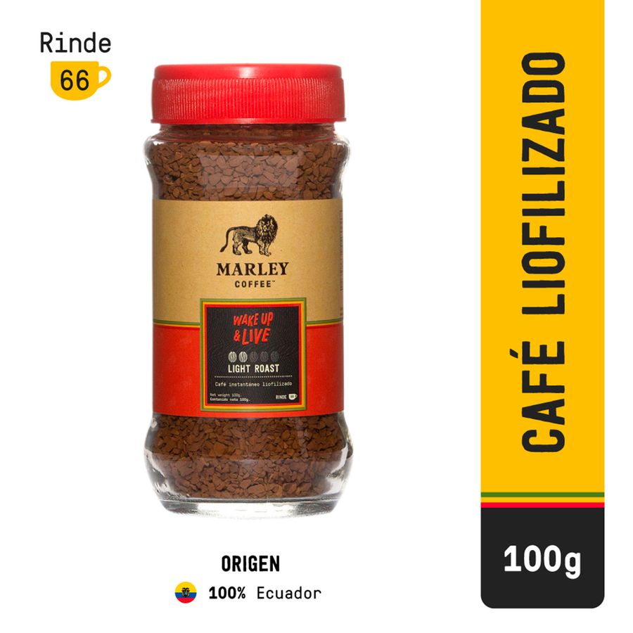 Café Liofilizado Wake Up & Live - Marley Coffe