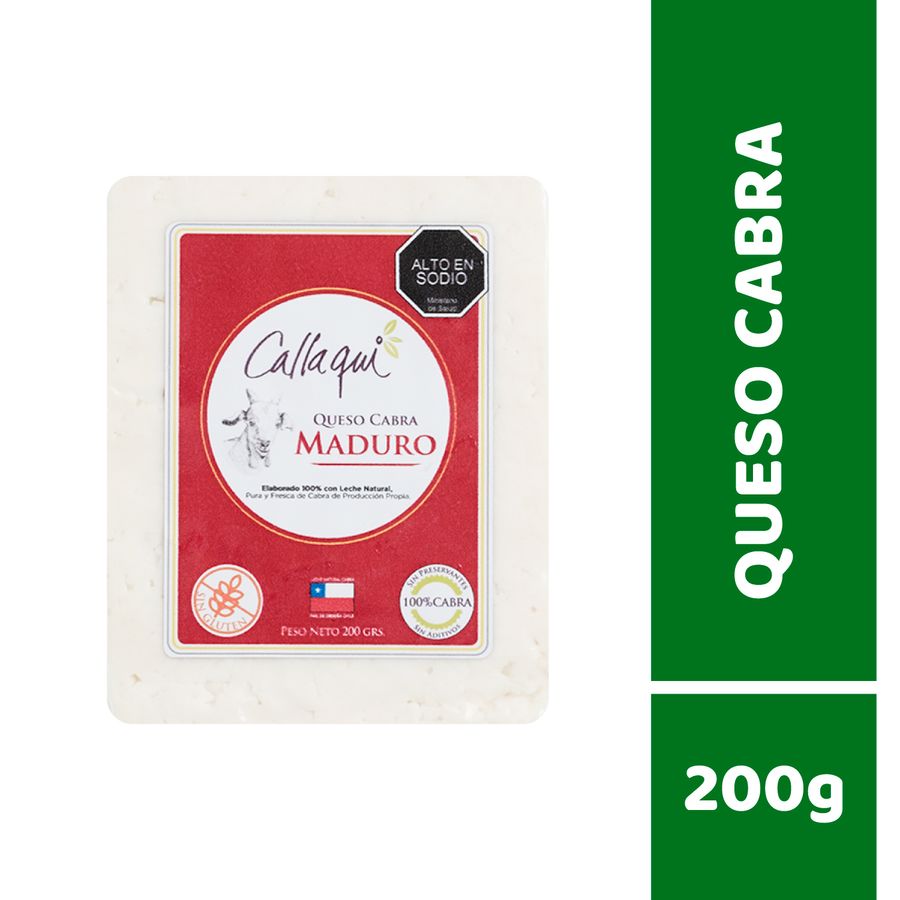 Queso Cabra Maduro Callaqui LIQUIDACIÓN