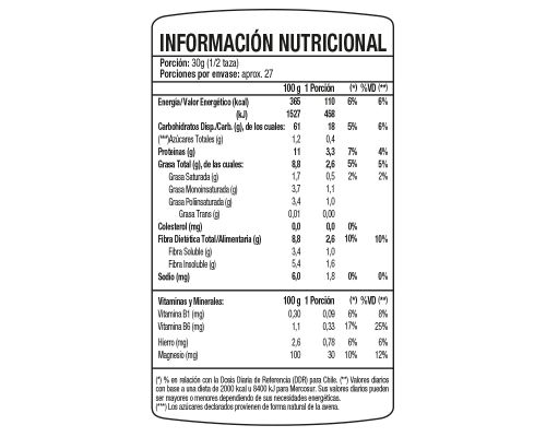 Avena Instantanea