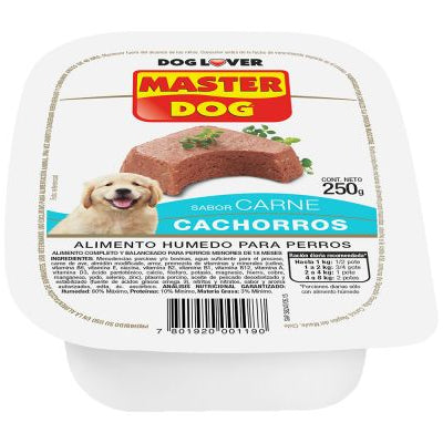 Alimento Húmedo Perro Paté Cachorro Carne