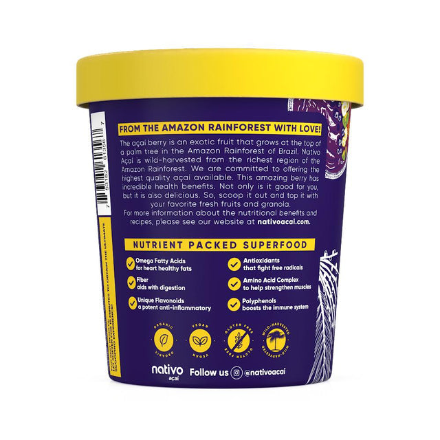 Scoopable Açai con Guaraná 500 ml