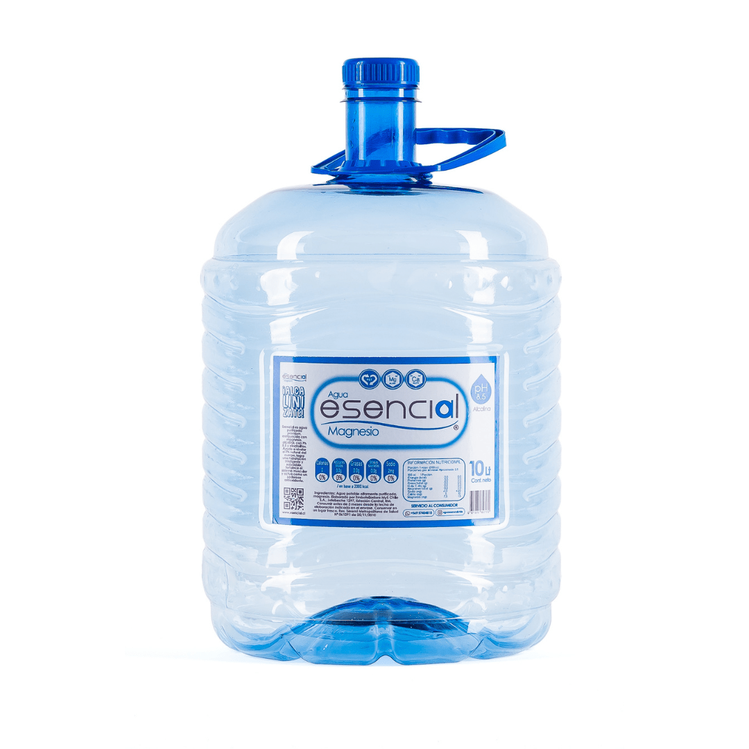 Agua Esencial Magnesio 10L Sin Gas