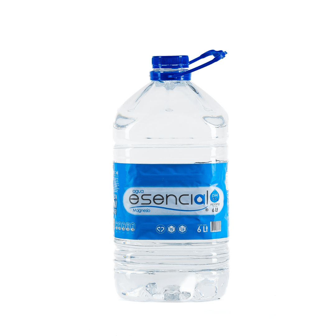 Agua Esencial Magnesio 6L Sin Gas