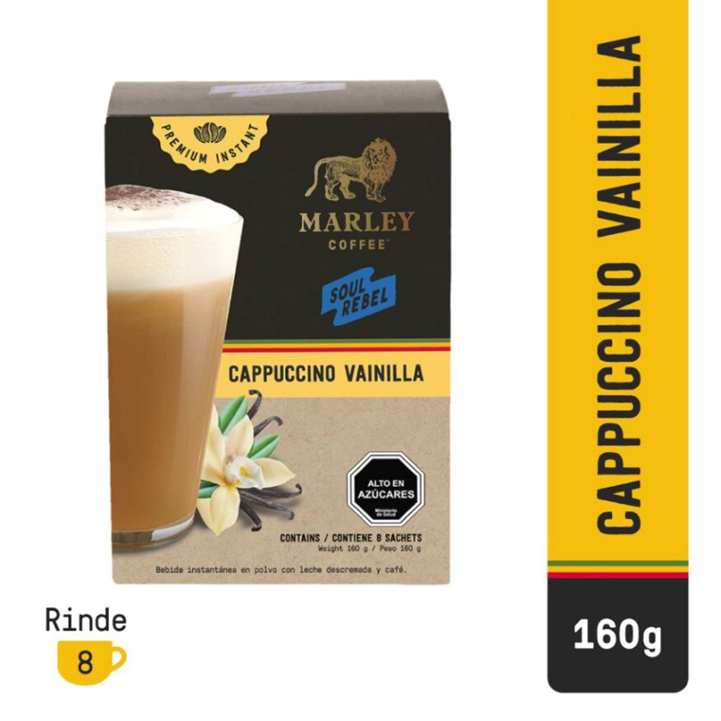 Café Capuccino Vainilla Sachet - Marley Coffe