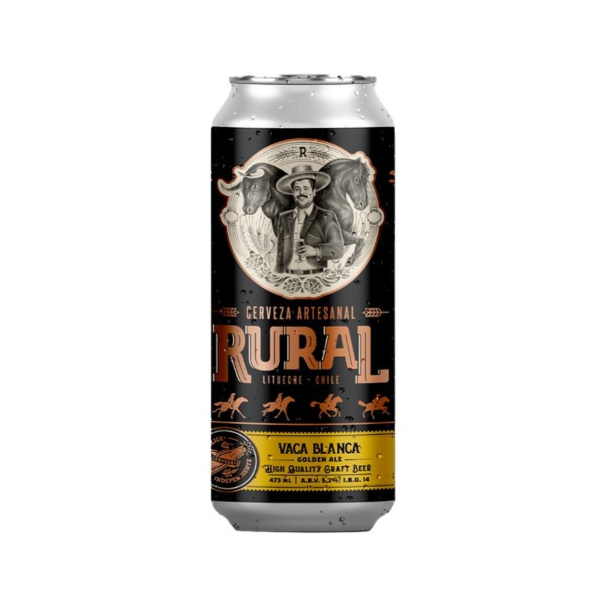 Lata Cerveza Artesanal Rural - Vaca Blanca