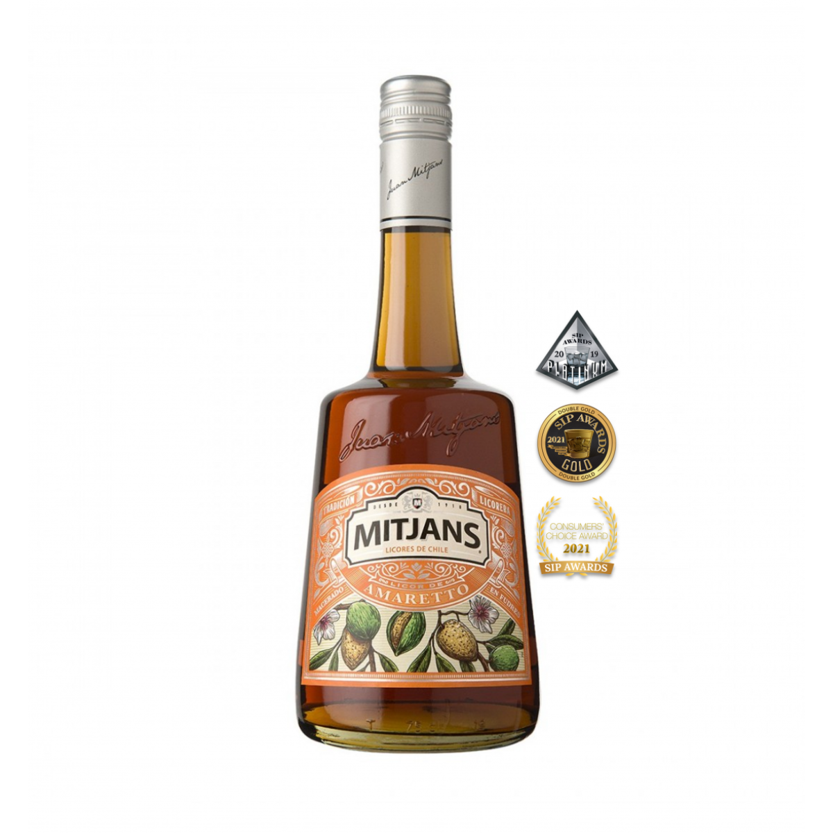 Licor Amareto Mitjans