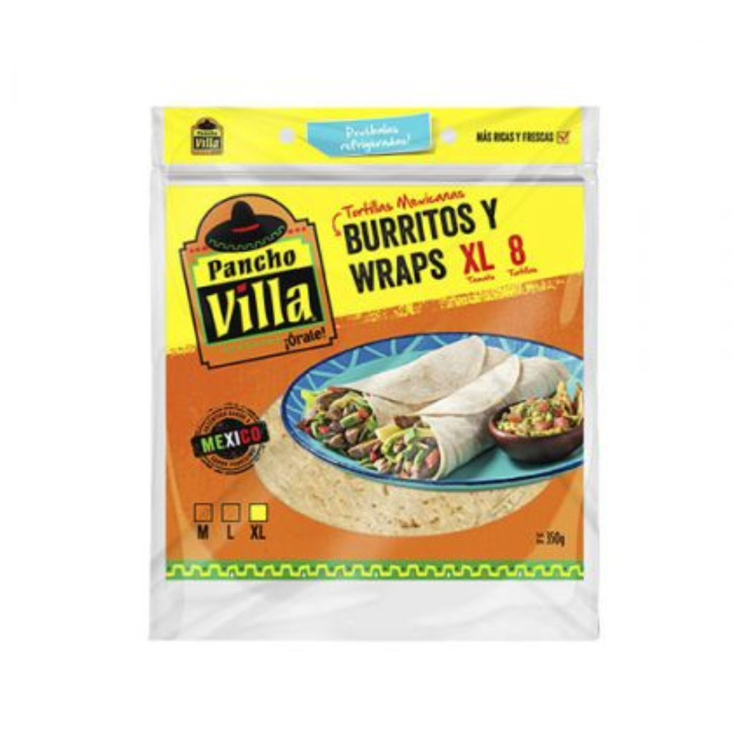 Tortillas XL Pancho Villa No Ref