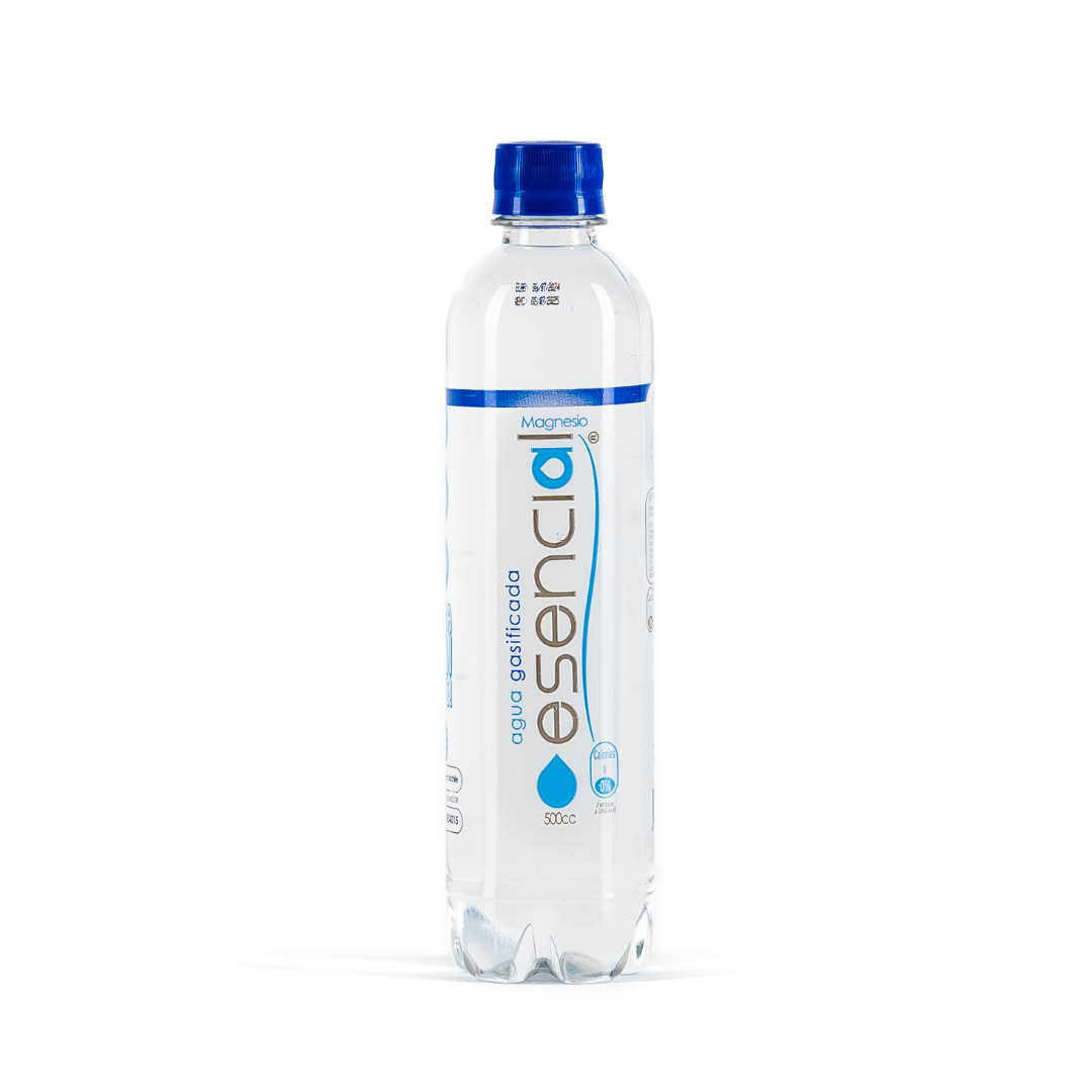 Agua Esencial Magnesio 500cc Con Gas