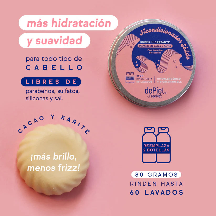 Acondicionador Solido en Barra 80gr