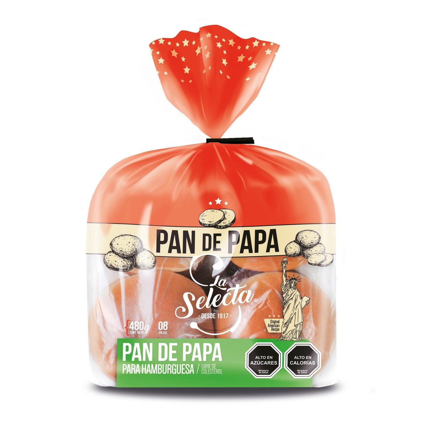 Pan de Papa para Hamburguesas