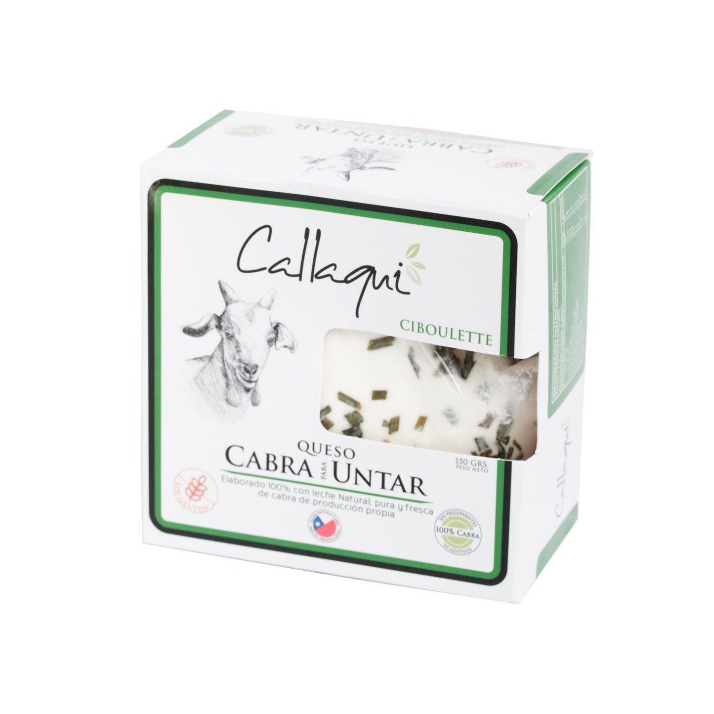 Queso Cabra para Untar Ciboulette Callaqui